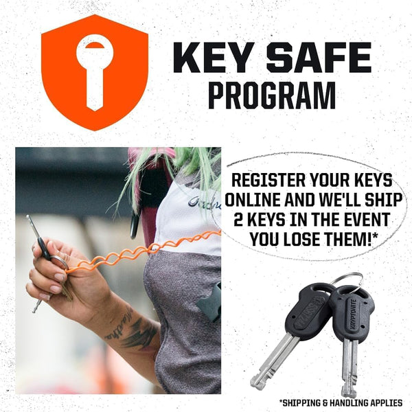 Kryptonite New York Standard Bike U-Lock, Heavy Duty Anti-Theft, 16mm Shackle with Mounting Bracket and Keys, Ultimate Security for Bicycles E-Bikes and Scooters. | bike-locks