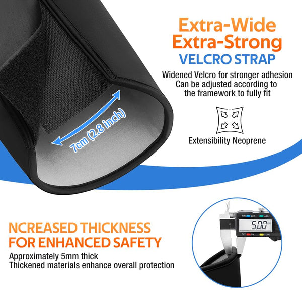 S/M/L Sizes Battery Cover for Electric Bicycles, Ebike Frame Battery Protector Cover
