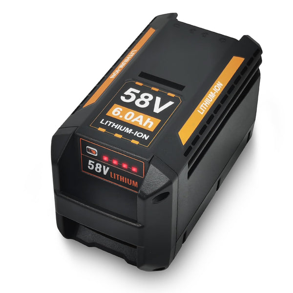 58V 6.0Ah Replacement Battery for Echo, Compatible with CBP-58V40, CBP-58V20, CBP-58V2AH, CHT-58V, CDST-58V, CPLB-58VBT, CST-58V Cordless Tools, Chainsaw, Blower & More (58v6.0Ah)