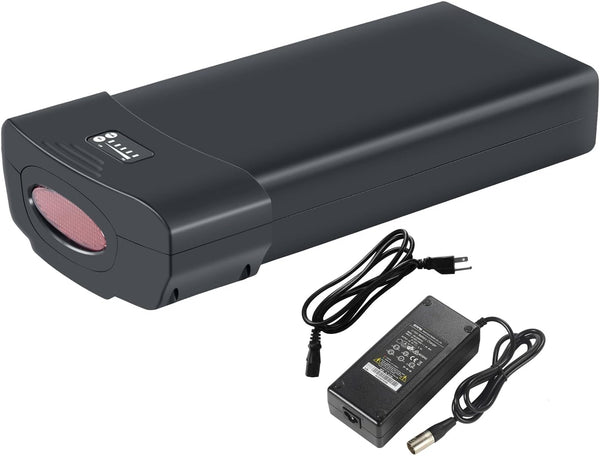 YS YOSE POWER 36V 13Ah Ebike Battery for PEDEGO Electric Bicycle Pgoebikes Lithium Batteries Replacement 250W 350W 500W 750W Electric Bike Ebike Replacement Battery with Charger