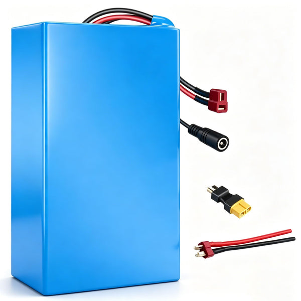Ebike Battery 48V10Ah Lithium Battery Pack with 20A BMS, XT60 Connector for 200W-1500W Electric Bikes Scooters, ATVs, Electric Dirt Bikes(UL Certificated)