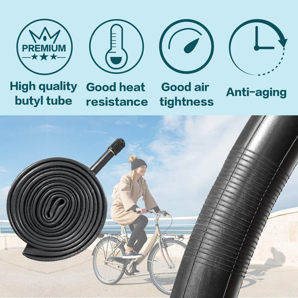 26" Bike Tire 26 x 2.125 Inch Folding Replacement Bicycle Tire for Beach Cruiser Bike
