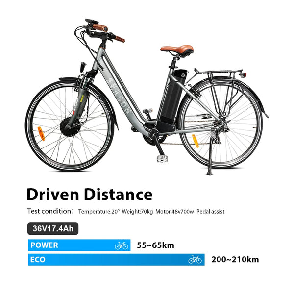 YS YOSE POWER 48V 15AH Lithium Ebike Battery Seat Tube 250W 350W 500W 750W 1000W Bicycle Electric Bike Battery with Charger 2Pins Discharge Port 30A BMS Silverfish E Bike Batteries