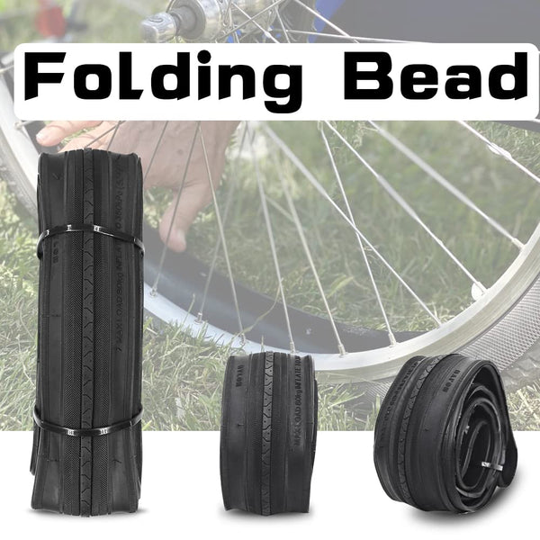 26X1 3/8 (37-590) Road Bike Tires with or Without Bike Tubes 26x1.3/8 32mm AV Schrader Valve