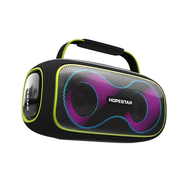 Portable Bluetooth Speaker, Loud Sound, 60W Powerful Deep Bass Stereo Sound, Wireless Indoor/Outdoor Party Speaker for Camping, Beach, Party, Support TWS/USB/TF Card/AUX (Black)