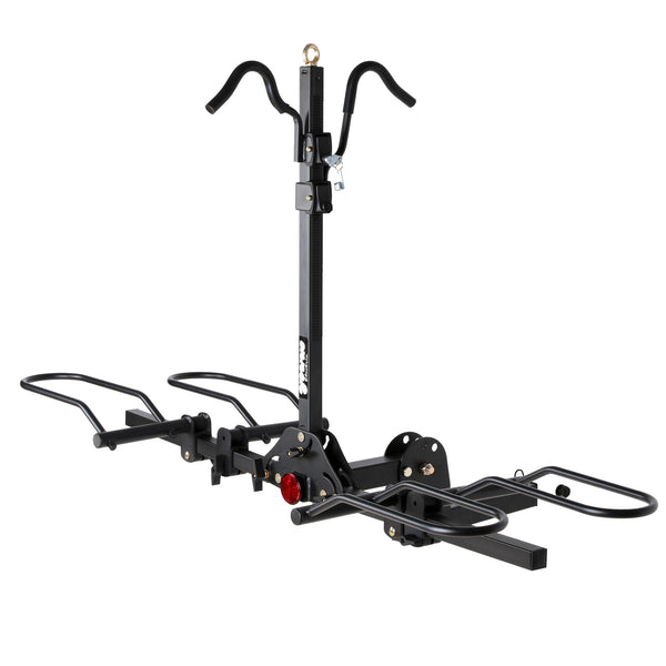 YOUNG ELECTRIC 200LBS EZ-FOLD Aluminum 2-Ebike Carrier with Ramp for Bikes and Electric Bike, Car SUV Truck Van RV and Trailer