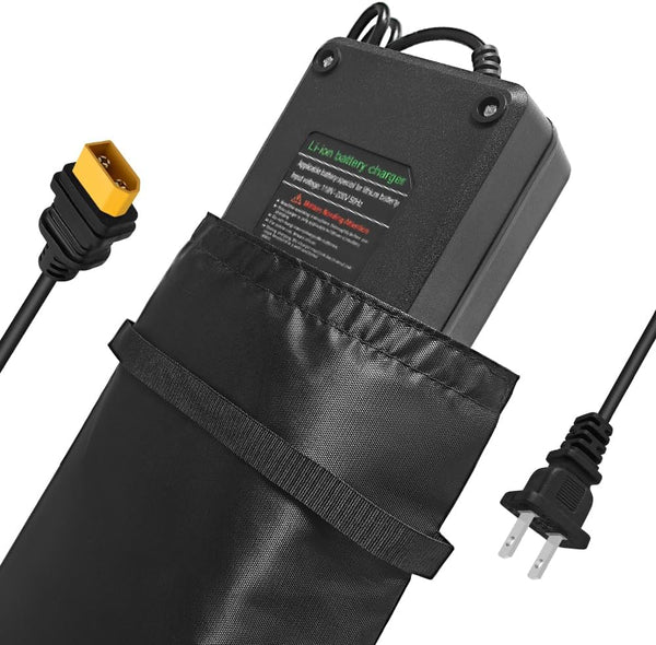 84V 5A Fast Charger with XT60 Male Plug for 72V Lithium Battery, 72V Charger with Cooling System