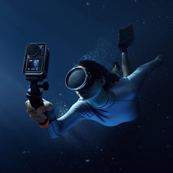 DJI Osmo Action 3 Outdoor Combo, Action Camera 4K with Chest & Backpack Strap Mount for Travel, Sports, Stabilization, Cold Resistant, Waterproof Action Camera with 2 Batteries up to 320 Mins - TRIPPER ELECTRIC BIKES
