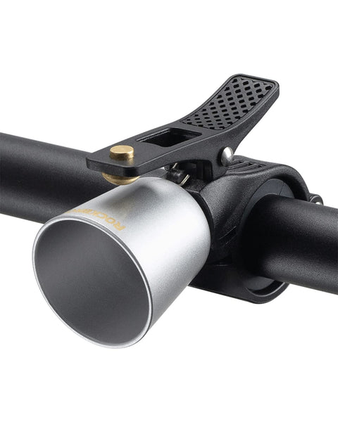 ROCKBROS Bike Bell Classic Bicycle Bell Mountain Bike Bells for Adults with Loud Sound and Fit for 0.87-1.25in/22.2-31.8mm Bicycle Handlebars