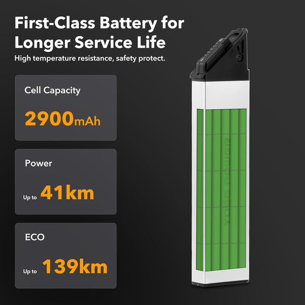 YS YOSE POWER Folding 48V 11.6Ah 558Wh Ebike Battery Compatible with Lectric XP3 Step-Thru Electric Bicycles Fit for Lectric XP Step-Thru 1.0 2.0 3.0 750W 500W Motor Spare Electric Bike Battery