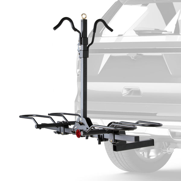 Rockland Foldable 4-Bike Rack, 160 lbs Capacity, Hitch Mount Bike Rack, Fits up to 2.5" Tire Width and 50" Wheelbase, Bike Carrier Rack for 2" Receiver for Cars SUVs Vans RVs