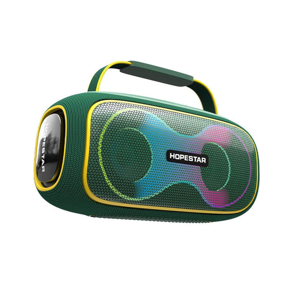 Portable Bluetooth Speaker, Loud Sound, 60W Powerful Deep Bass Stereo Sound, Wireless Indoor/Outdoor Party Speaker for Camping, Beach, Party, Support TWS/USB/TF Card/AUX (Black)