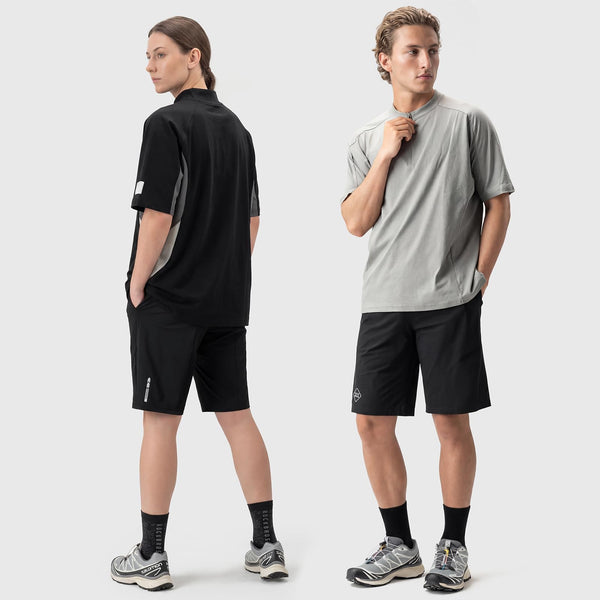 ROCKBROS Padded Bike Shorts for Men Women Breathable Quick Dry Lightweight Cycling Shorts with Pockets for Casual Biking