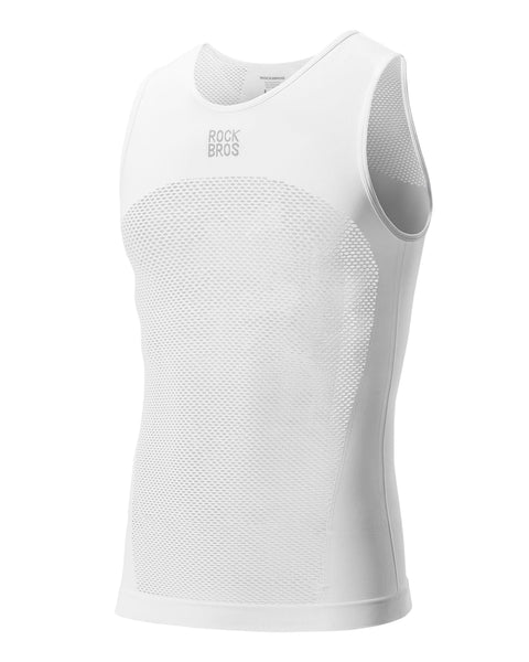 ROCKBROS Men's Sleeveless Cycling Undershirt - Quick Dry Breathable Bicycle Jerseys
