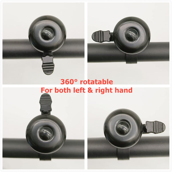 Bike Bell, Cute Mini Bicycle Bell, Crisp Bike Bells for Adults and Kids, Bicycle Bells for Handlebars, Loud Cycling Ring Bell for Road Bike Mountain Bike Scooter