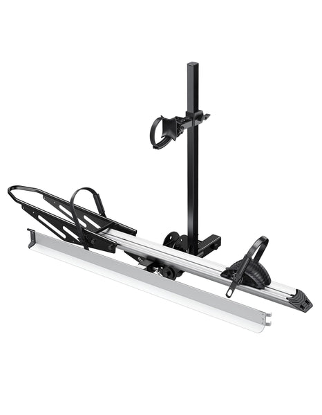Young Hitch Mount Bike Rack with Ramp, 200 lbs. Capacity for 2 E-Bikes, Fat Tire and Standard, fits Cars, SUVs, RVs, Trailers with 2 Inch Receiver