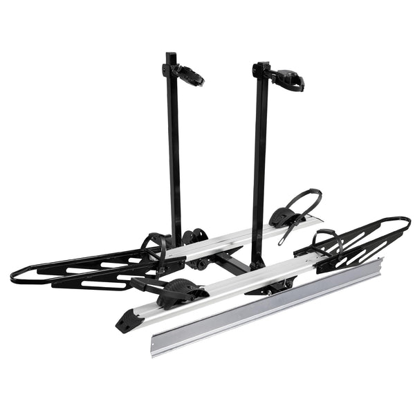 Rockland Foldable 4-Bike Rack, 160 lbs Capacity, Hitch Mount Bike Rack, Fits up to 2.5" Tire Width and 50" Wheelbase, Bike Carrier Rack for 2" Receiver for Cars SUVs Vans RVs
