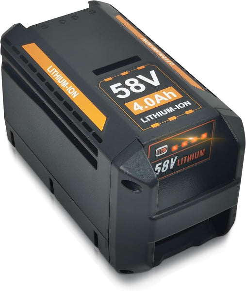 Replacement Battery 58V 4.0Ah for Echo, Compatible with CBP-58V40, CBP-58V20, CBP-58V2AH, CHT-58V, CDST-58V, CPLB-58VBT, CST-58V Cordless Tools, Chainsaw, Blower & More