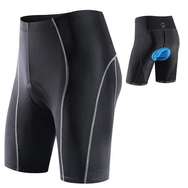 Sportneer Bike Shorts for Men- 4D Silicone Cushion Padding Lightweight Breathable and Moisture Absorbent for Cycling