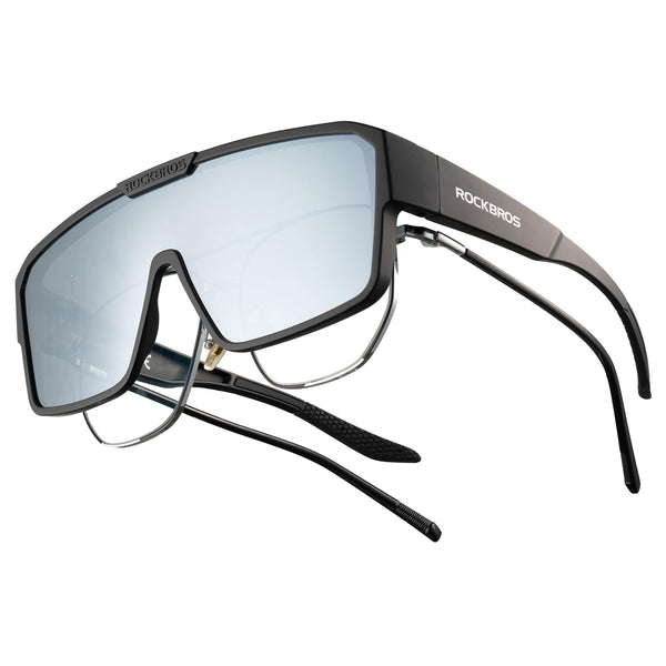 ROCKBROS Sunglasses Over Glasses for Men Women Polarized Fit Over Glasses Sunglasses for Fishing Cycling Driving
