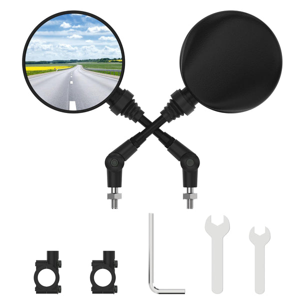 Raot 2 Pack Bike Mirrors, eBike Mirrors for Handlebars - TRIPPER ELECTRIC BIKES