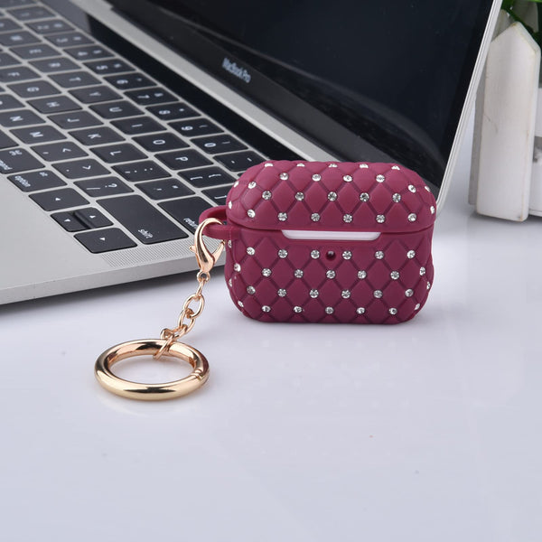 Case Compatible with AirPod Pro 2 Protective Cover with Keychain (503-Green)