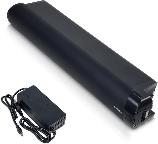 Electric Bike Battery 48V 14Ah Replacement for Aventon Pace 500.2/500.3/500.3 Step-Through, High Capacity Ebike Lithium Battery for 250W-700W Motor, with LED Indicator