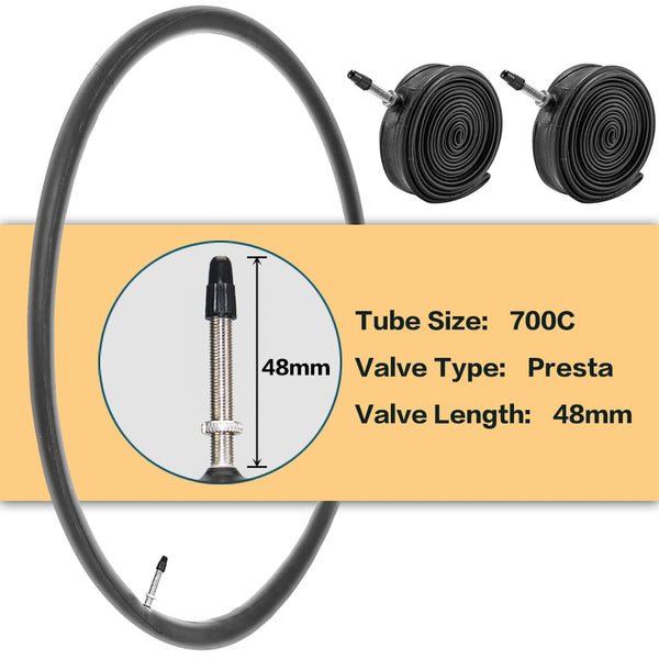 700x35C Bike Tire Foldable Replacement Tires with or Without Bike Tubes and Tire Levers for Road Bicycle