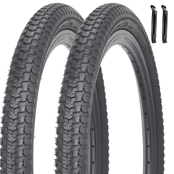 20" Bike Tires 20 x 2.125 inch Folding Bike Tires Fit for 20 X 1.95 20 X 2.10 20 X 2.125 Mountain Bike Beach Cruiser Bike City Urban Kids Bike Bikes
