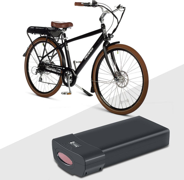 YS YOSE POWER 36V 13Ah Ebike Battery for PEDEGO Electric Bicycle Pgoebikes Lithium Batteries Replacement 250W 350W 500W 750W Electric Bike Ebike Replacement Battery with Charger