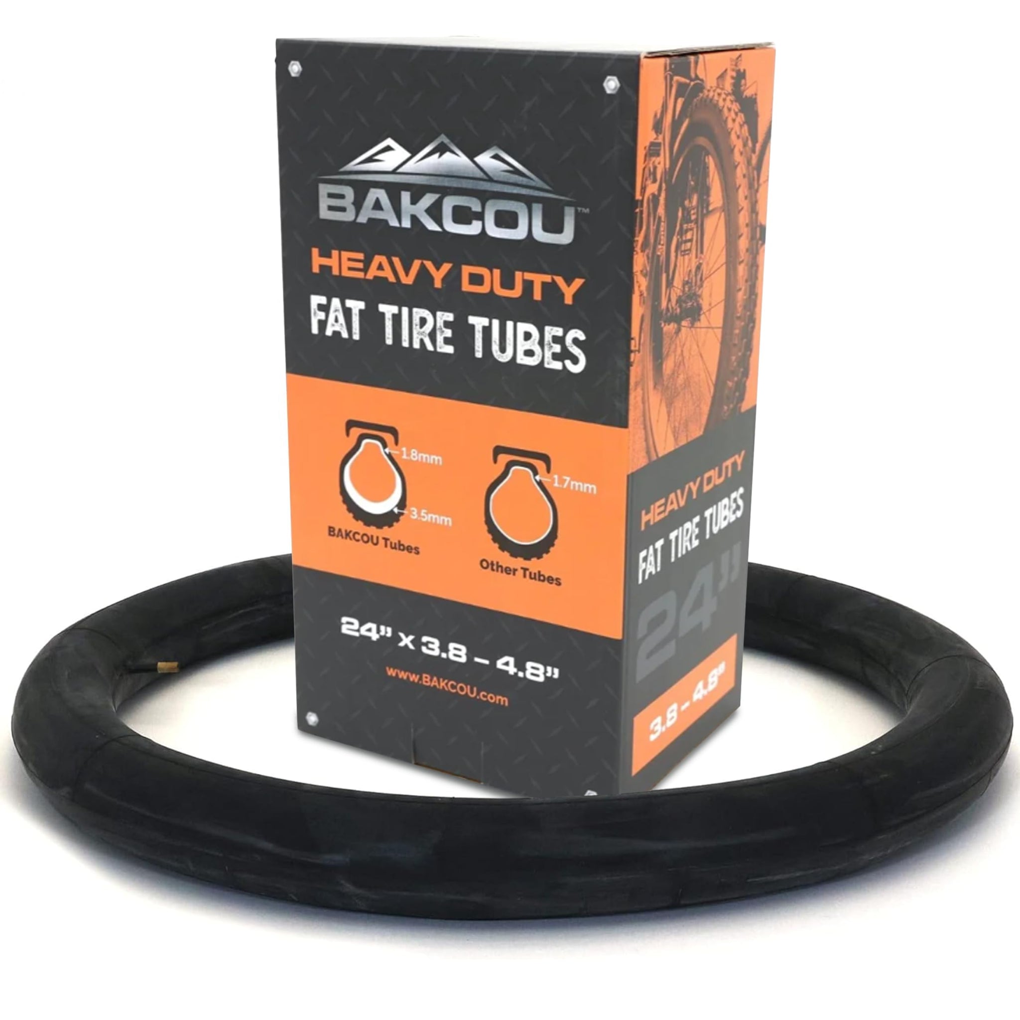 Heavy Duty Fat Tire Tube - Military-Grade - TRIPPER ELECTRIC BIKES