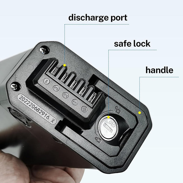 Fit for Jetson Haze HA318 PJHAZE-BTK 48V10.5Ah Battery Pack Jetson Folding Replacement Batteries 48V10.5Ah Batteria Pack