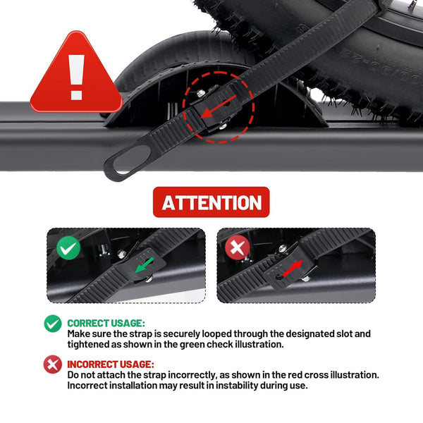 RokRack S One 1-Ebike Rack with Ramp, 100 lbs Capacity, Single Hitch Mount Electric Bike Rack, Fits up to 5" Fat Tire Width and 50" Wheelbase, Ebike Carrier Rack for 2" Receiver for Cars SUVs Vans RVs