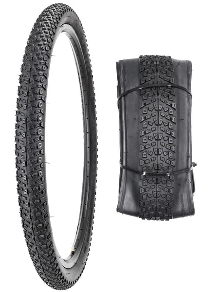 Bike Tire 24/26/27.5 x 1.95 27.5/29 X 2.125 Inch Folding Bead Replacement Bike Tire for Mountain Bike