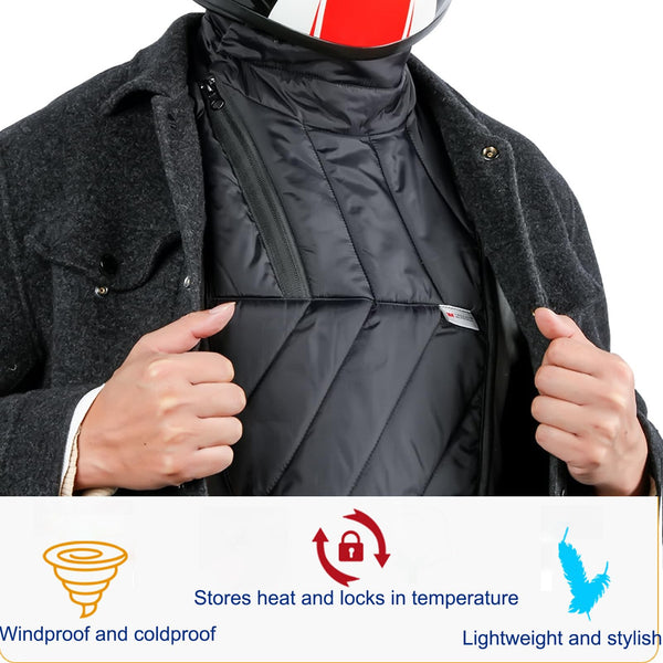 Motorcycle Winter Neck Warmer, Windproof Thermal Neck Warmer, Neck Guard Chest Warmer