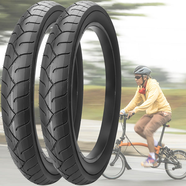 20 x 3.0 inch Fat Bike Tires or with 32mm Schrader Valve Bike Tubes Compatible with Urban Street Mountain Beach Bicycle Tire