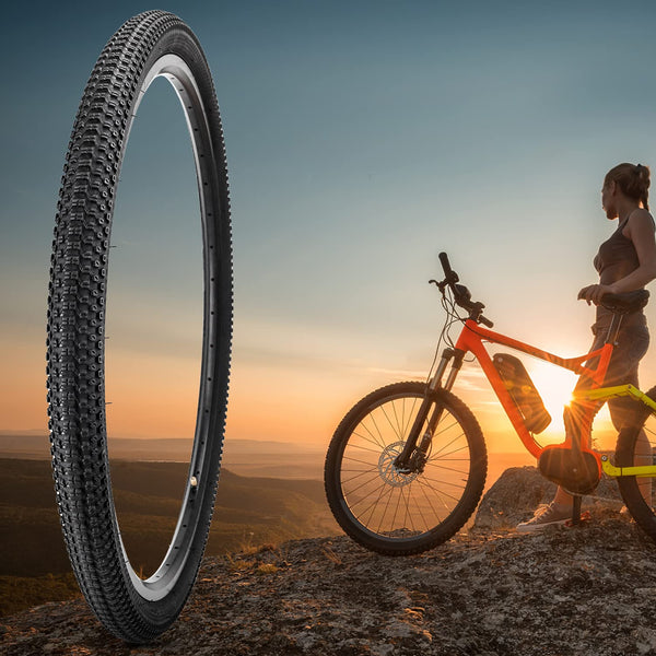 Bike Tire 24/26/27.5 x 1.95 27.5/29 X 2.125 Inch Folding Bead Replacement Bike Tire for Mountain Bike