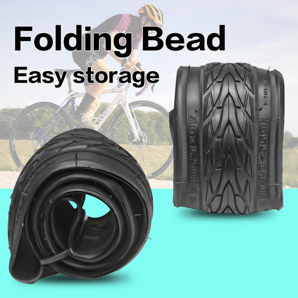 26x1.5 Bike Tires (40-559) 26 Inch Bike Tires or with 26" Bike Tubes 32mm Schrader Valve Suitable for 26 x 1.5 26 x 1.75 Bicycle Tires and Tubes for City Road Bicycles