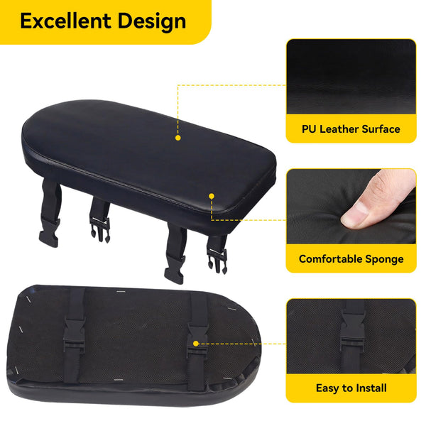 Rear Seat Cushion, Black - TRIPPER ELECTRIC BIKES