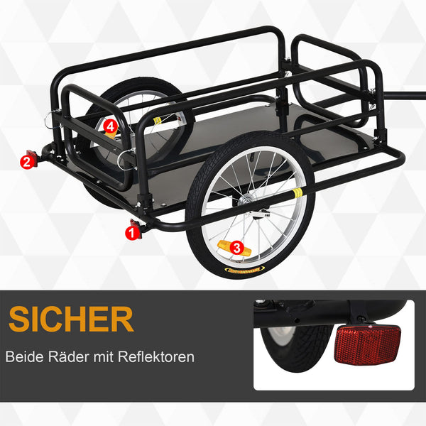 Wanderer Folding Bicycle Trailer - TRIPPER ELECTRIC BIKES