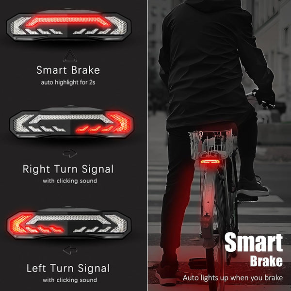 WSDCAM Smart Bike Tail Light - TRIPPER ELECTRIC BIKES