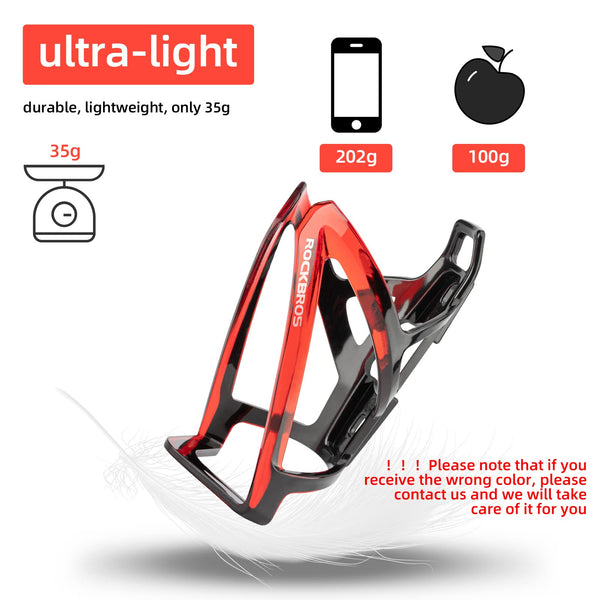 ROCKBROS Bike Water Bottle Holder Ultra-Light Bicycle Bottle Cages with Screws Tool, Universal Bike Cup Holder for Road MTB Mountain Bikes Cycling Accessories（2 Pack） - TRIPPER ELECTRIC BIKES