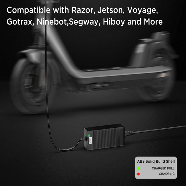EVAPLUS UL Certified 54.6V Fast Charger with XLR Plug - 13S 48V Lithium Battery Charger for Electric Bikes, Mobility Scooters
