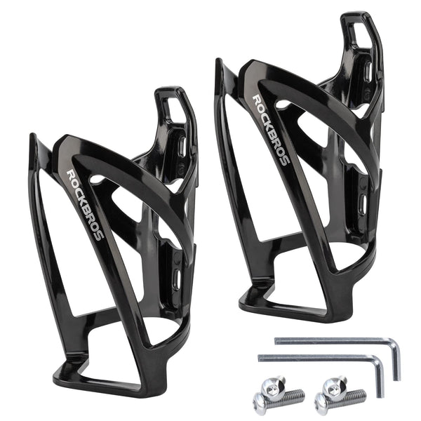 ROCKBROS Bike Water Bottle Holder Ultra-Light Bicycle Bottle Cages with Screws Tool, Universal Bike Cup Holder for Road MTB Mountain Bikes Cycling Accessories（2 Pack） - TRIPPER ELECTRIC BIKES