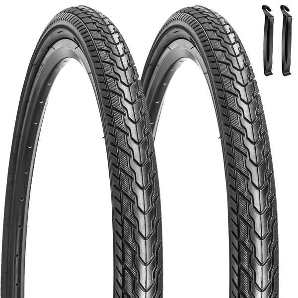 28 Inch Bike Tires, 28 X 1.75 Replacement Tires for Mountain Beach Cruiser Bike