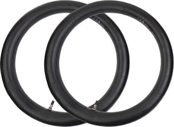 2.75-17 Inner Tube 70/100-17 Dirt Bike Tube Heavy Duty Thicken (2 Pack) with Straight Stem TR-4 Replacement for Pit PRO Trail Dirt Bike Off-Road RM