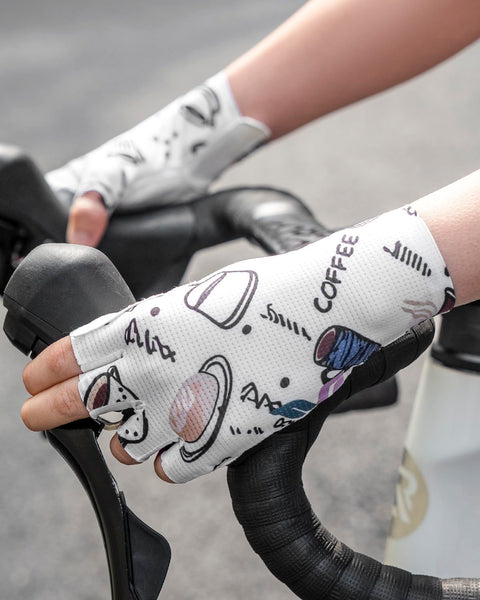 ROCKBROS Cycling Gloves for Women Cycling Fingerless Mountain Bike Gloves Sun Gloves Breathable, Shock-Absorbing, Non-Slip
