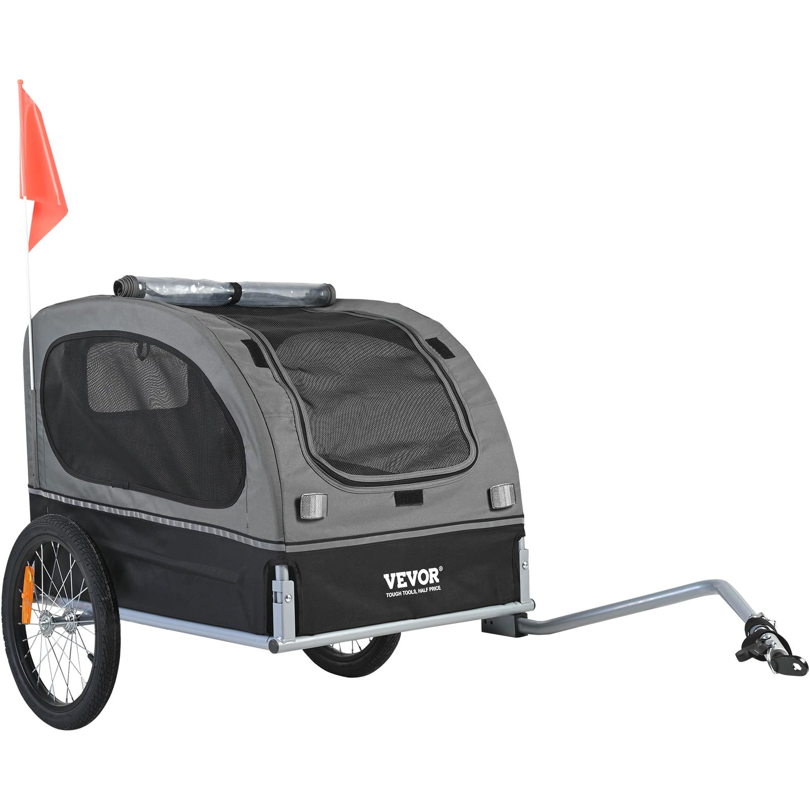 VEVOR Dog Folding Bike Trailer - 66/88 lbs.