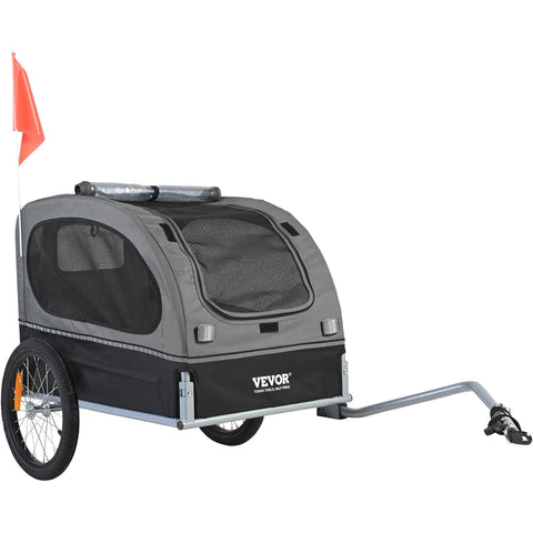 VEVOR Dog Folding Bike Trailer - 66/88 lbs.