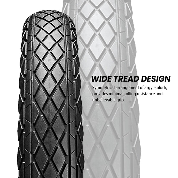 MOHEGIA Ebike Fat Tire 26x4.0 Inch: High-Performance Puncture-Resistant Folding Replacement Fat Tire for Electric Urban Mountain Bicycle with Street Riding - TRIPPER ELECTRIC BIKES
